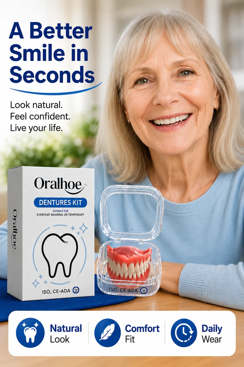 ⏰Ends Today: 50% OFF! Custom-Fit — Designed for Speaking, Smiling and Everyday Use