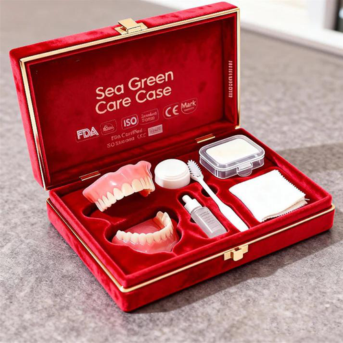Ends Today: 49% OFF! ⏰ KLENIMORE™ Custom-Fit Smile Support Set — Strong Hold & Natural Look 🦷